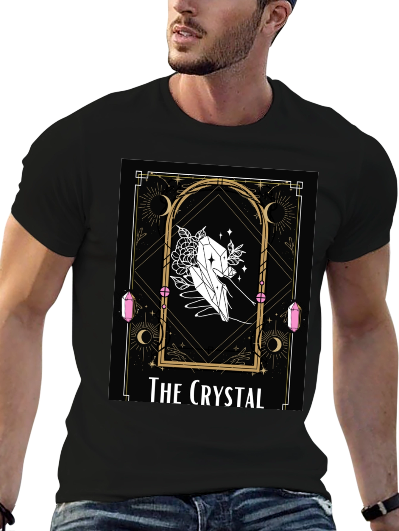 The Crystal Tarot Card Graphic Tee