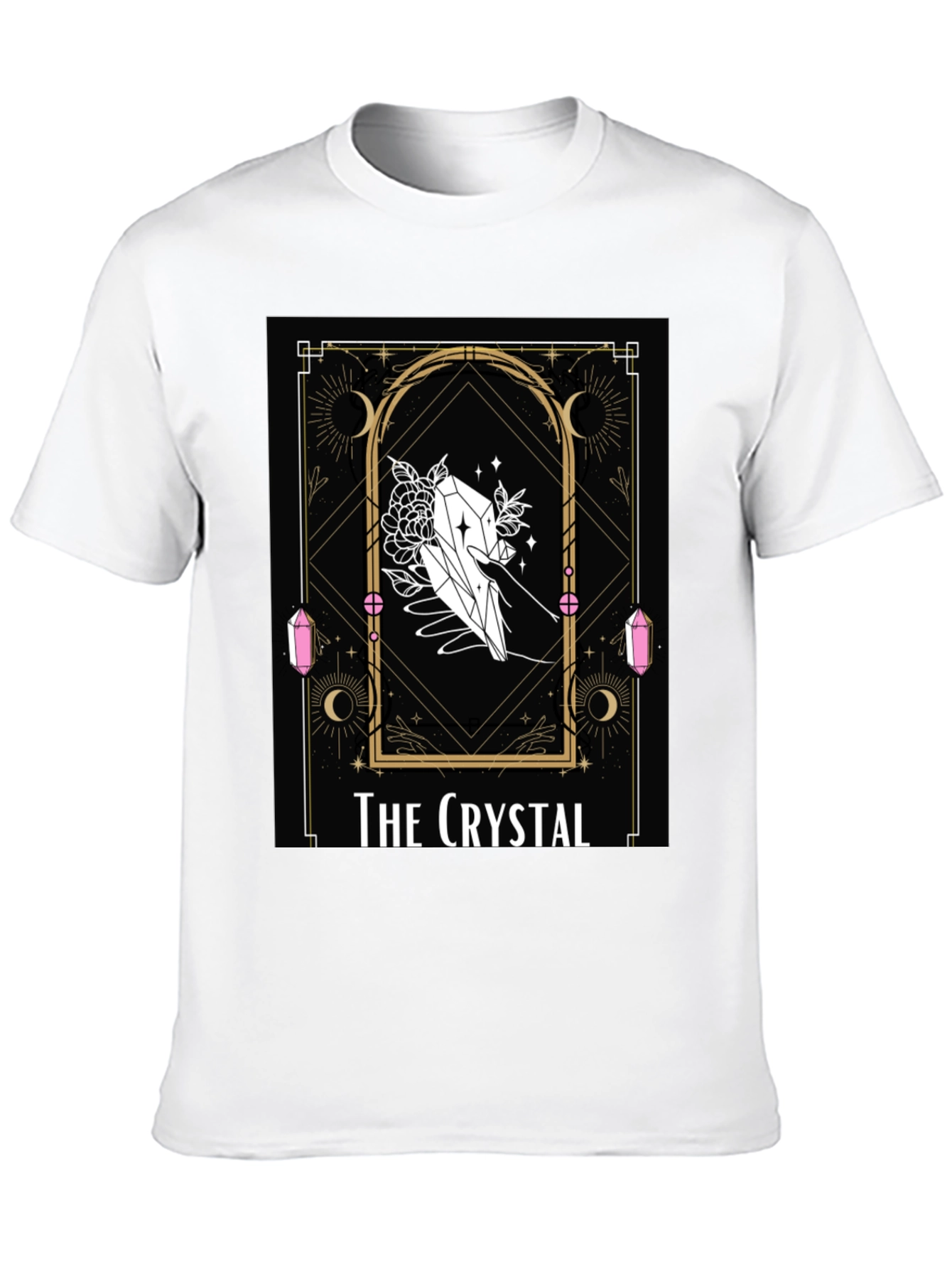 The Crystal Tarot Card Graphic Tee