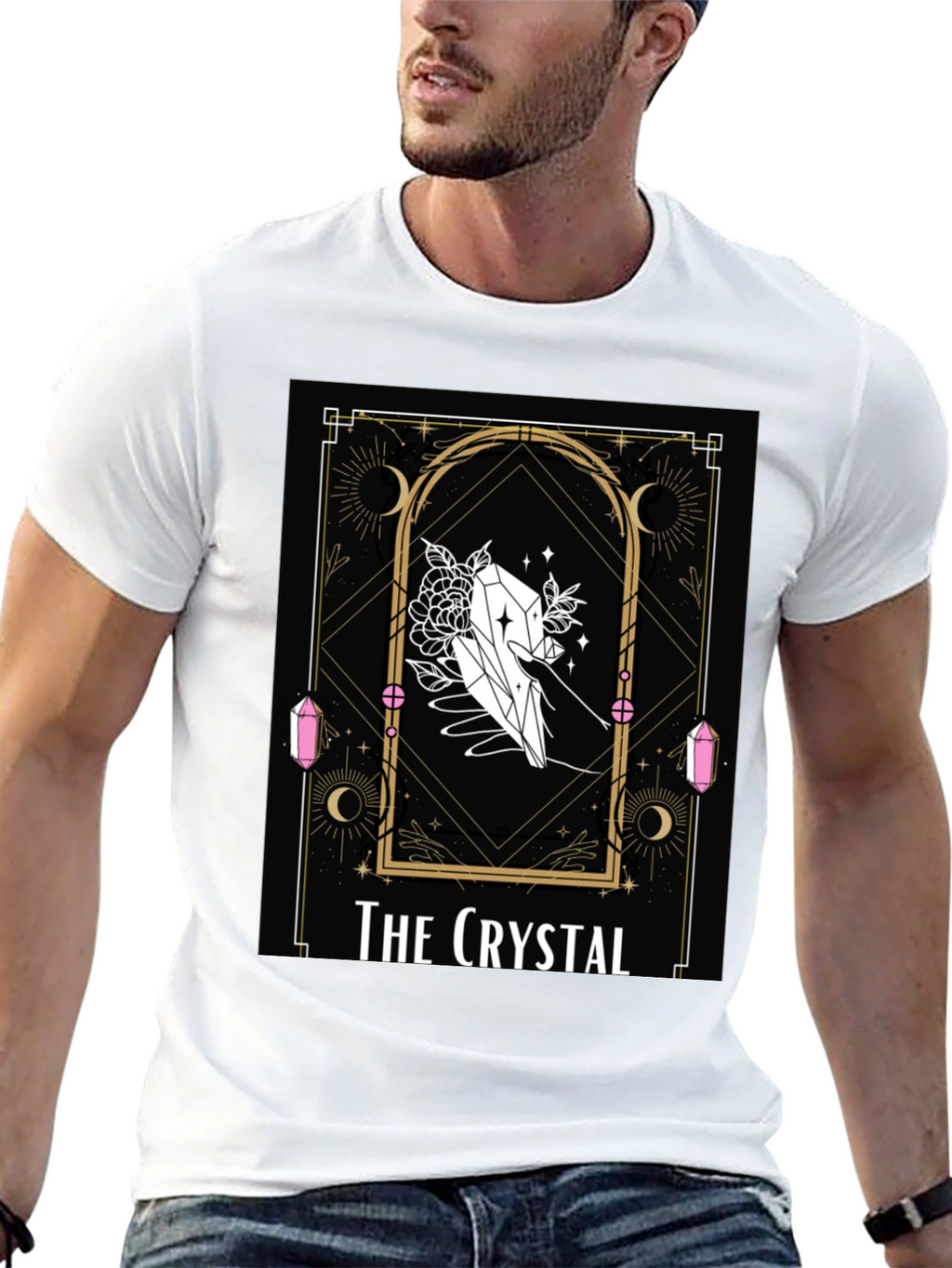 The Crystal Tarot Card Graphic Tee