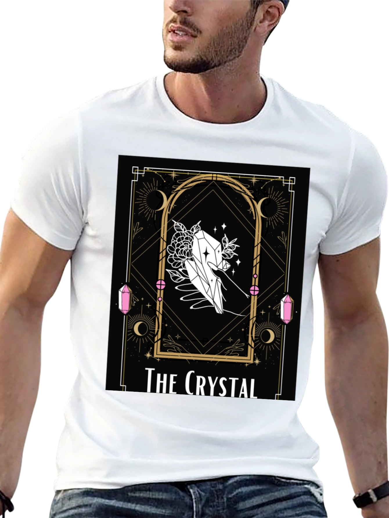 The Crystal Tarot Card Graphic Tee