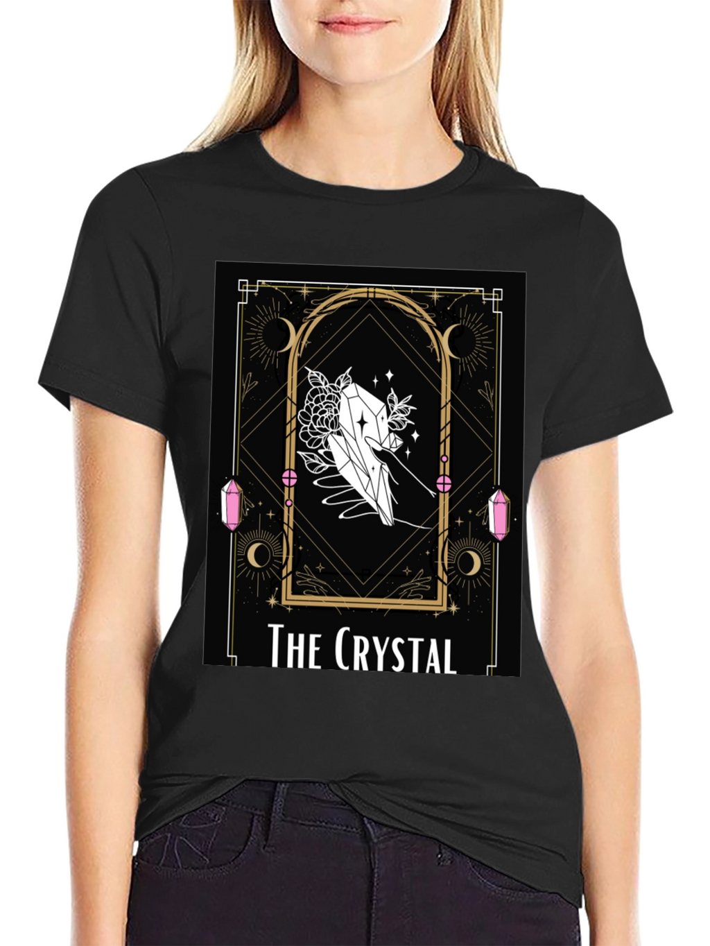 The Crystal Tarot Card Graphic Tee