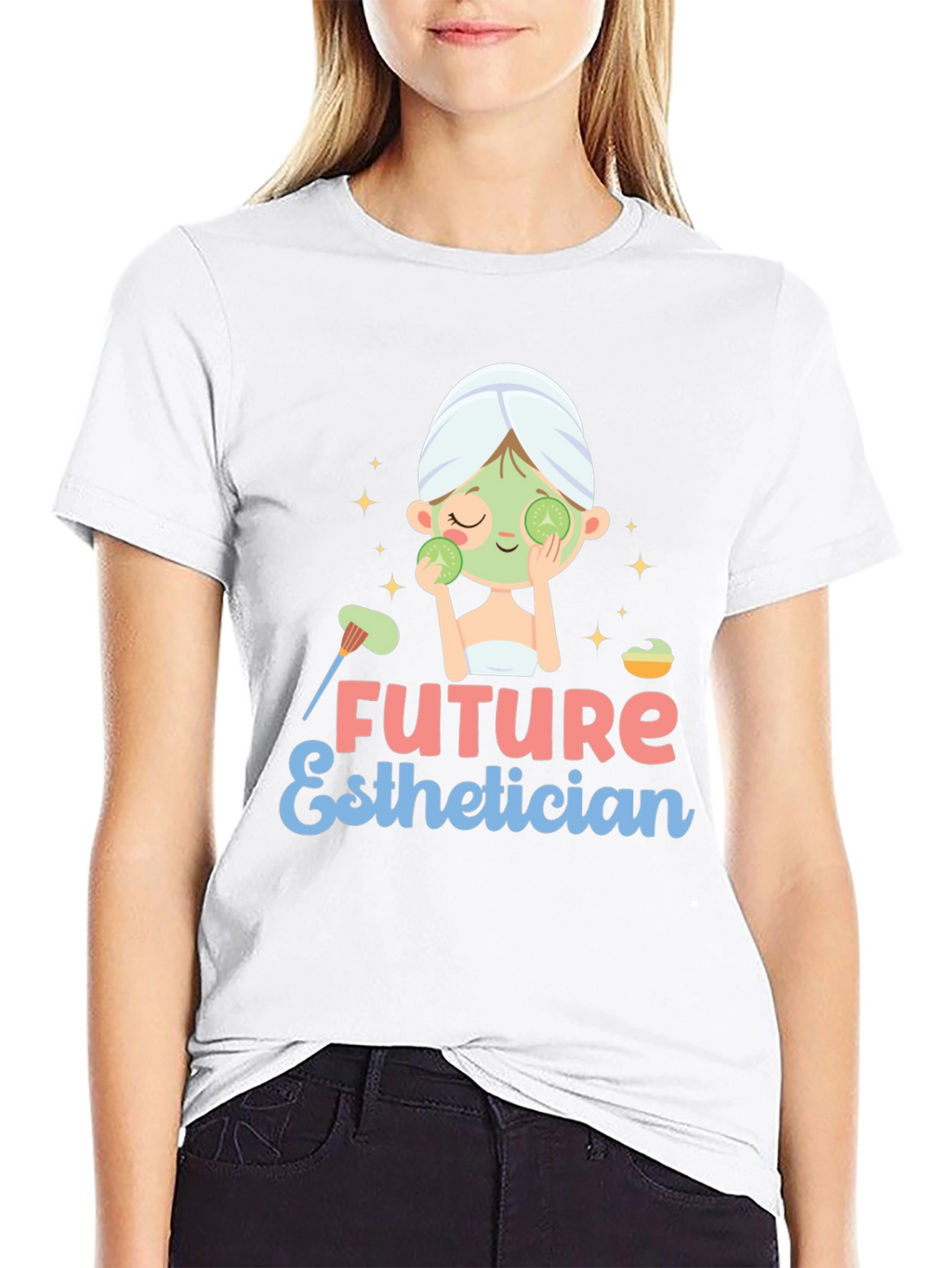 Future Esthetician T-Shirt - Spa Day Design
