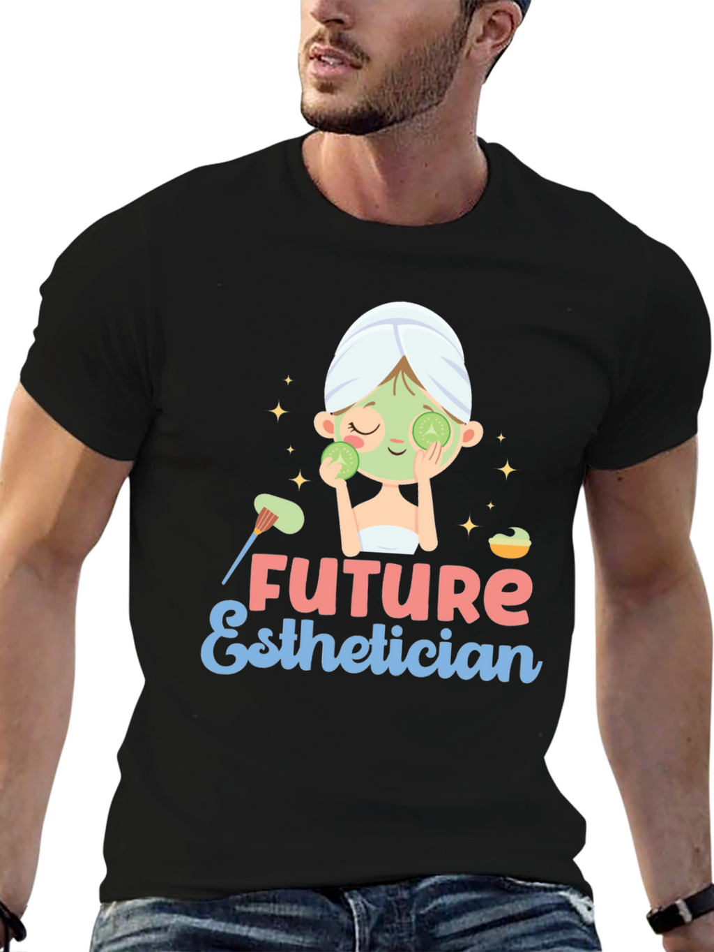 Future Esthetician T-Shirt - Spa Day Design