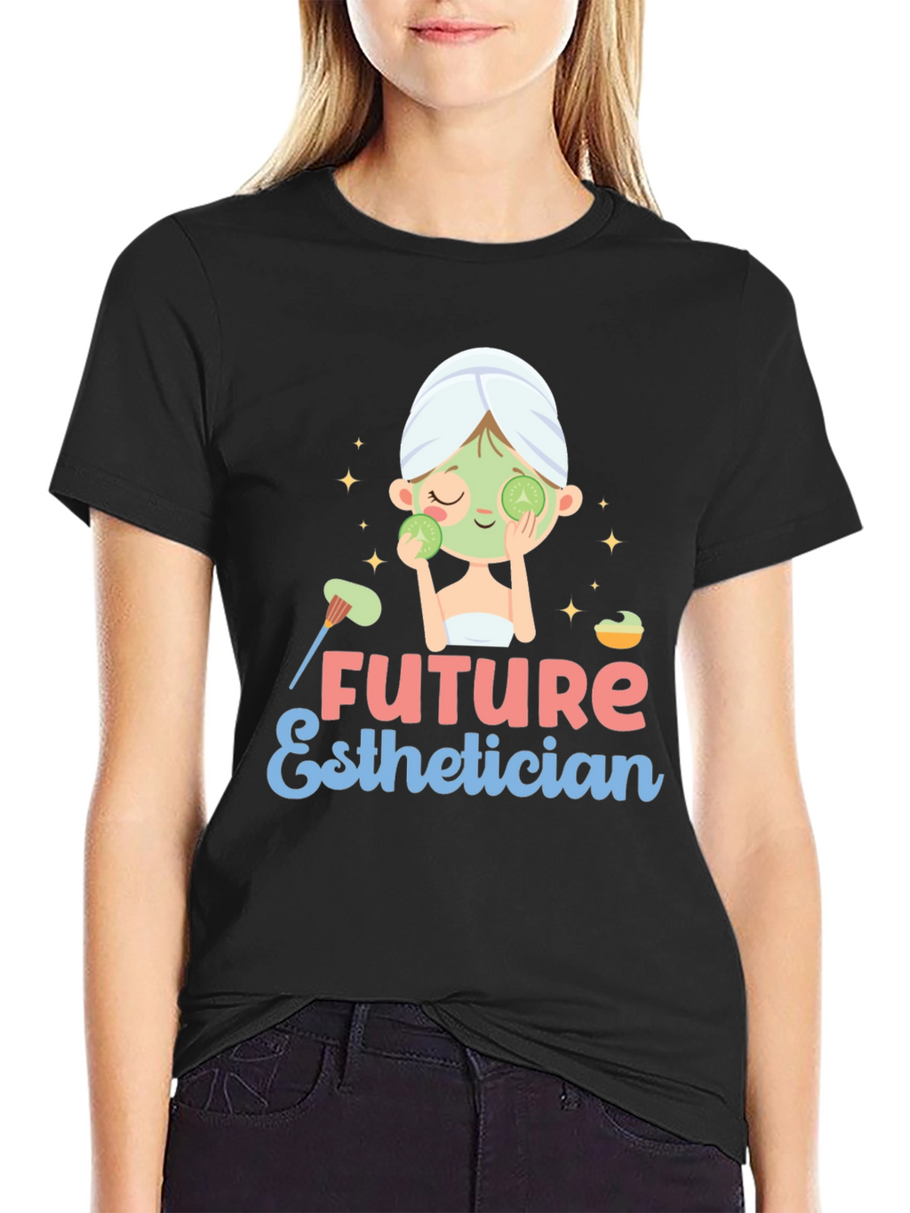Future Esthetician T-Shirt - Spa Day Design