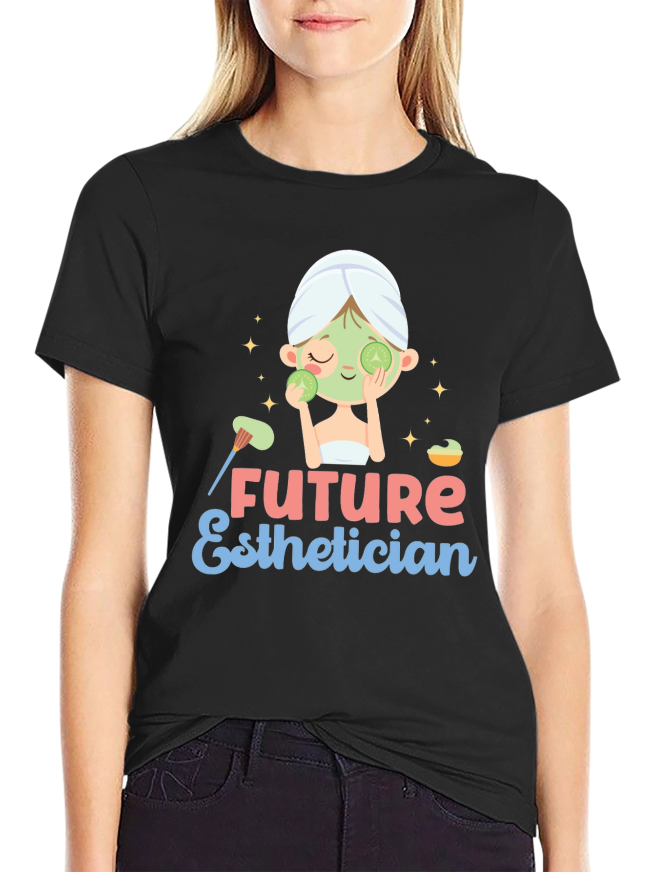 Future Esthetician T-Shirt - Spa Day Design