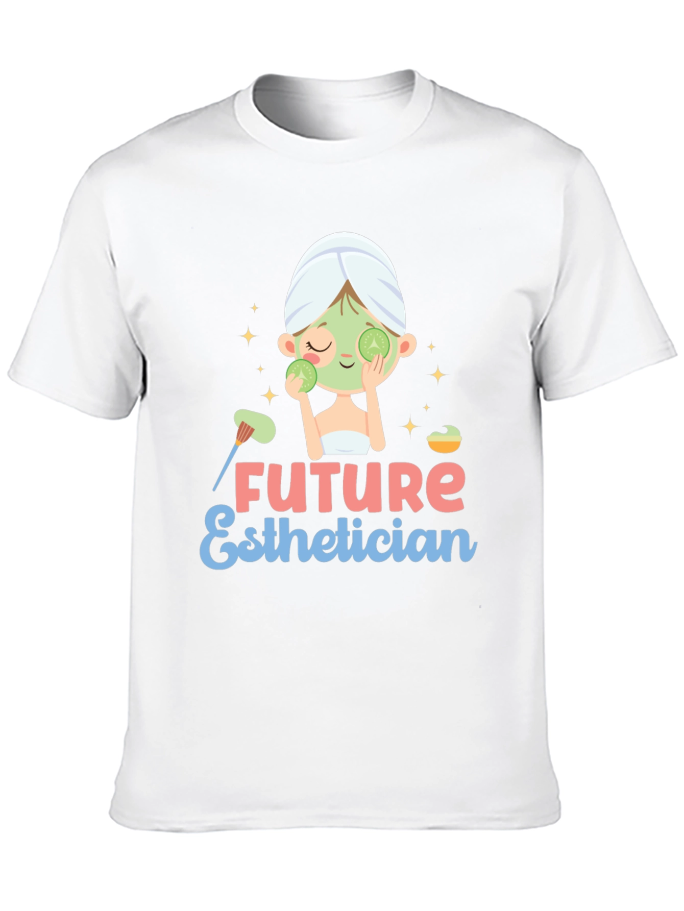 Future Esthetician T-Shirt - Spa Day Design