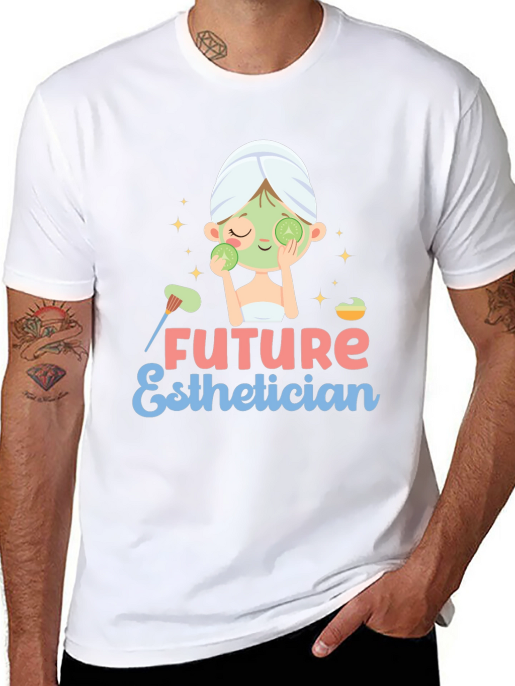 Future Esthetician T-Shirt - Spa Day Design