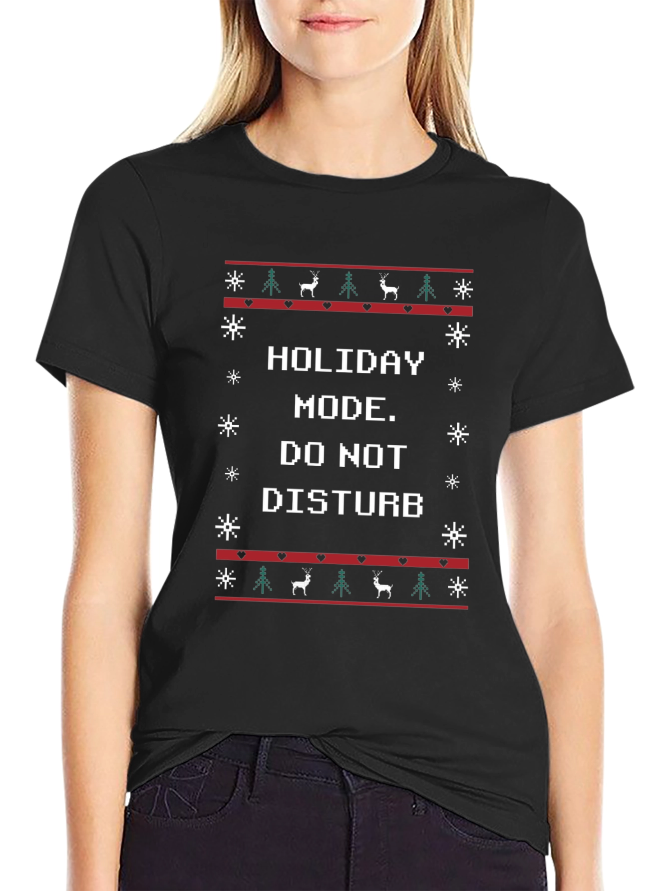 Holiday Mode T-Shirt - Do Not Disturb Christmas Tee