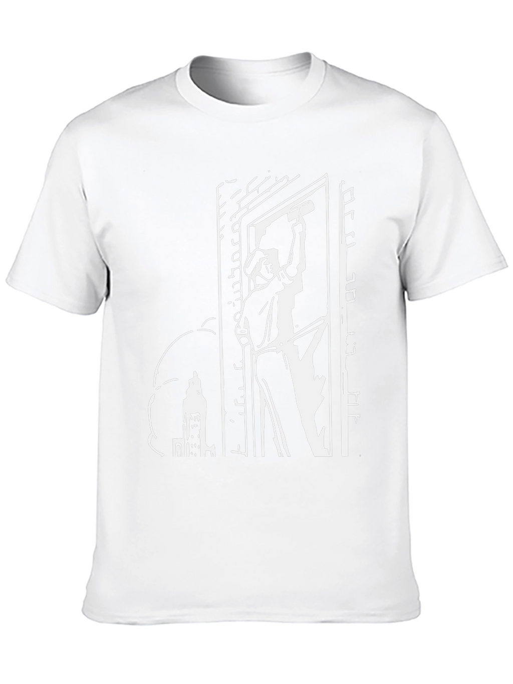 Retro Window Washer Graphic Tee