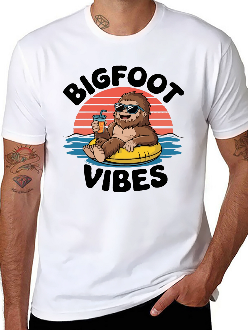 Bigfoot Vibes Graphic T-Shirt