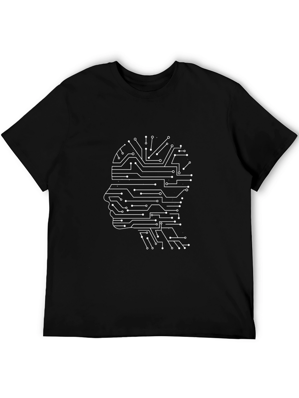 Circuit Mind T-Shirt - Futuristic Design