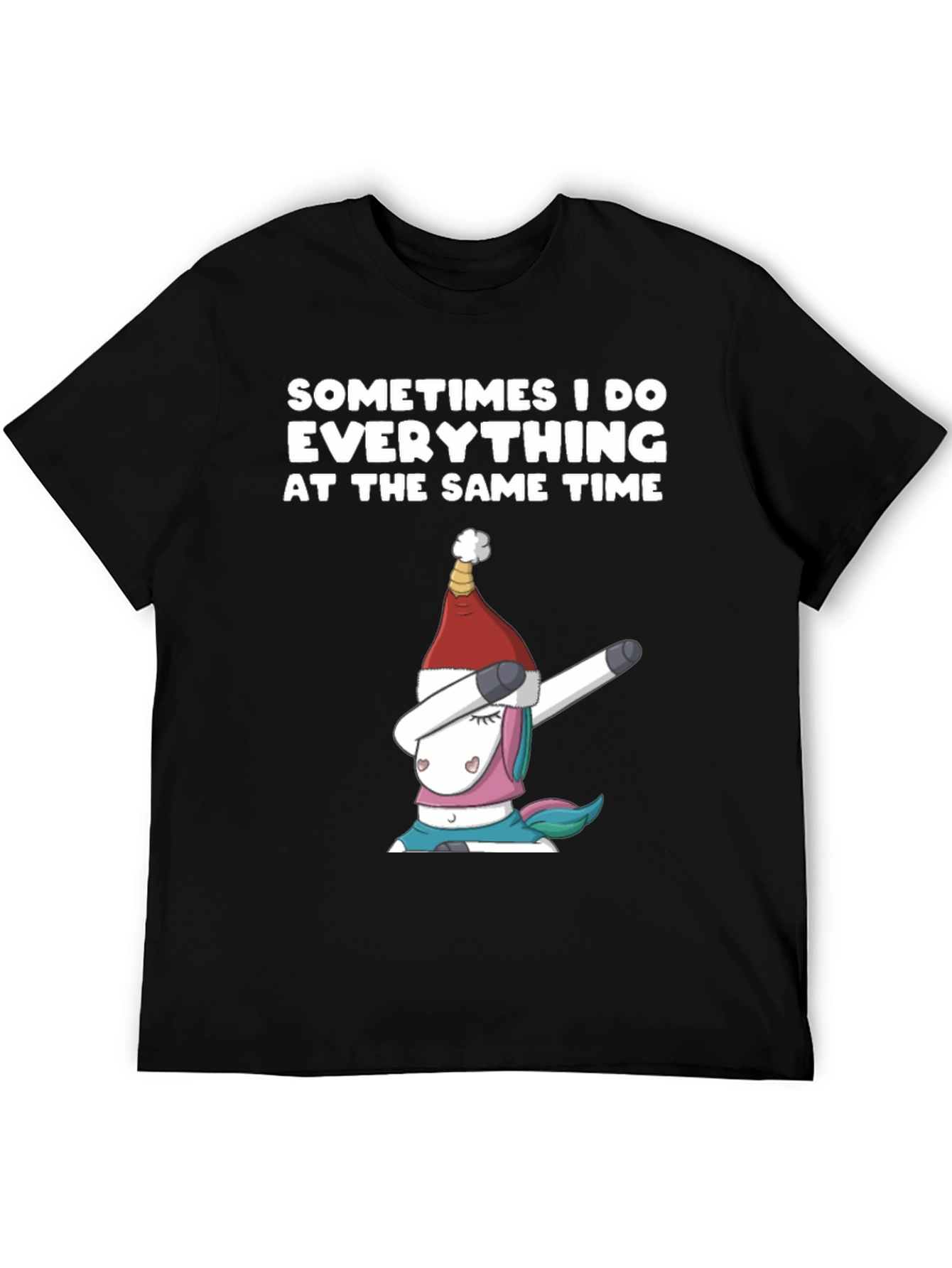 Unicorn Dab Christmas T-Shirt - Everything At Once
