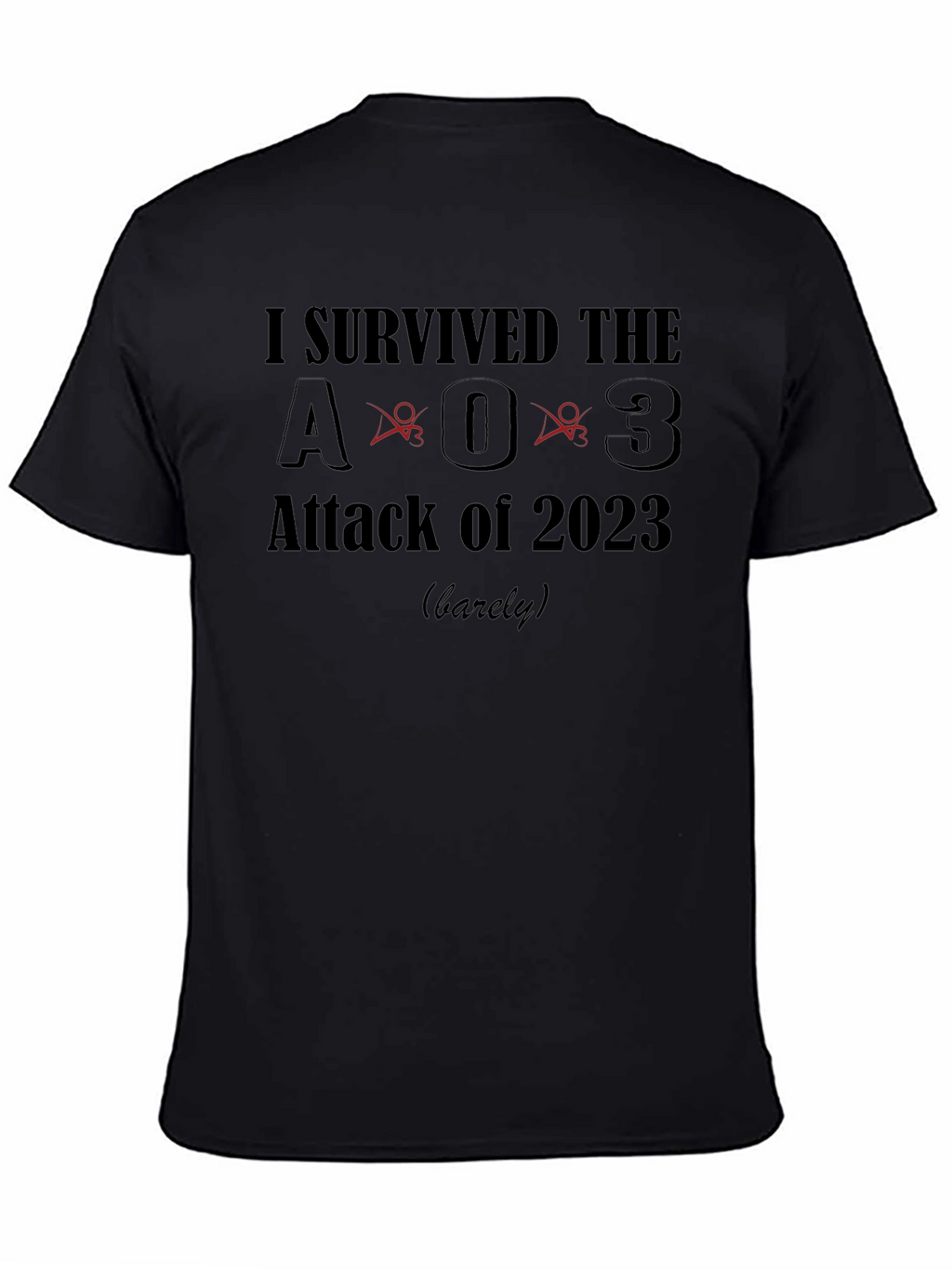 I Survived the AO3 Attack of 2023 T-Shirt