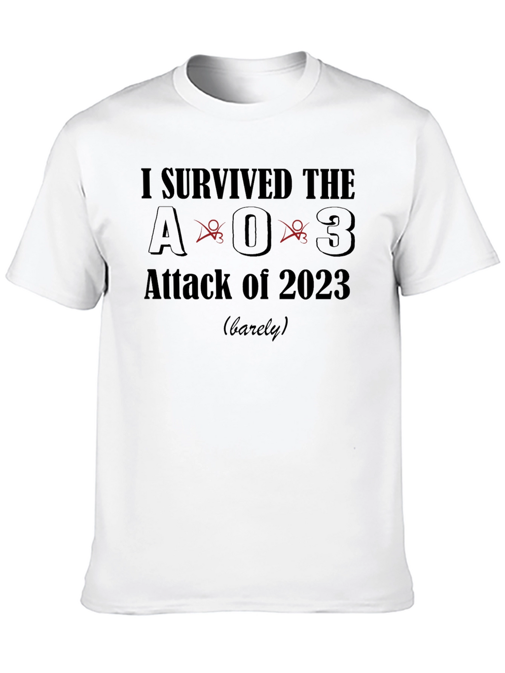 I Survived the AO3 Attack of 2023 T-Shirt
