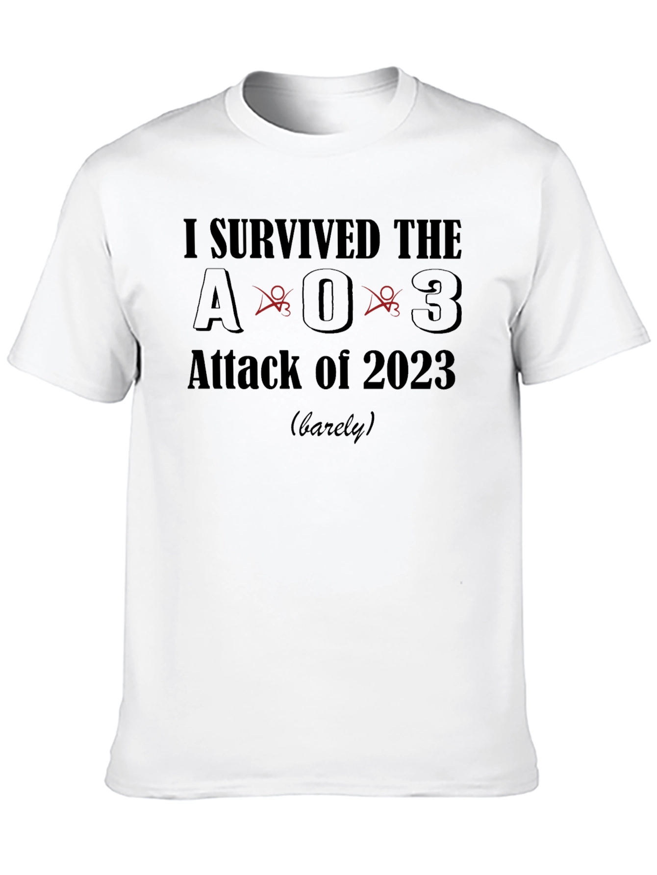 I Survived the AO3 Attack of 2023 T-Shirt
