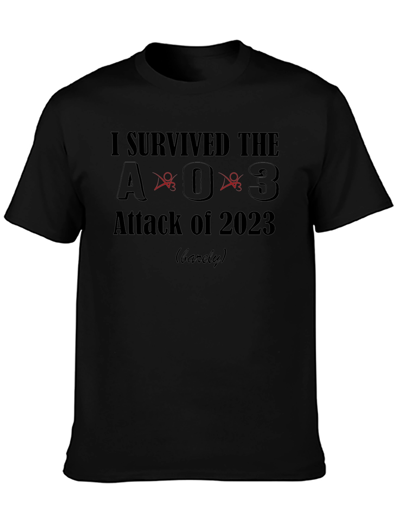 I Survived the AO3 Attack of 2023 T-Shirt