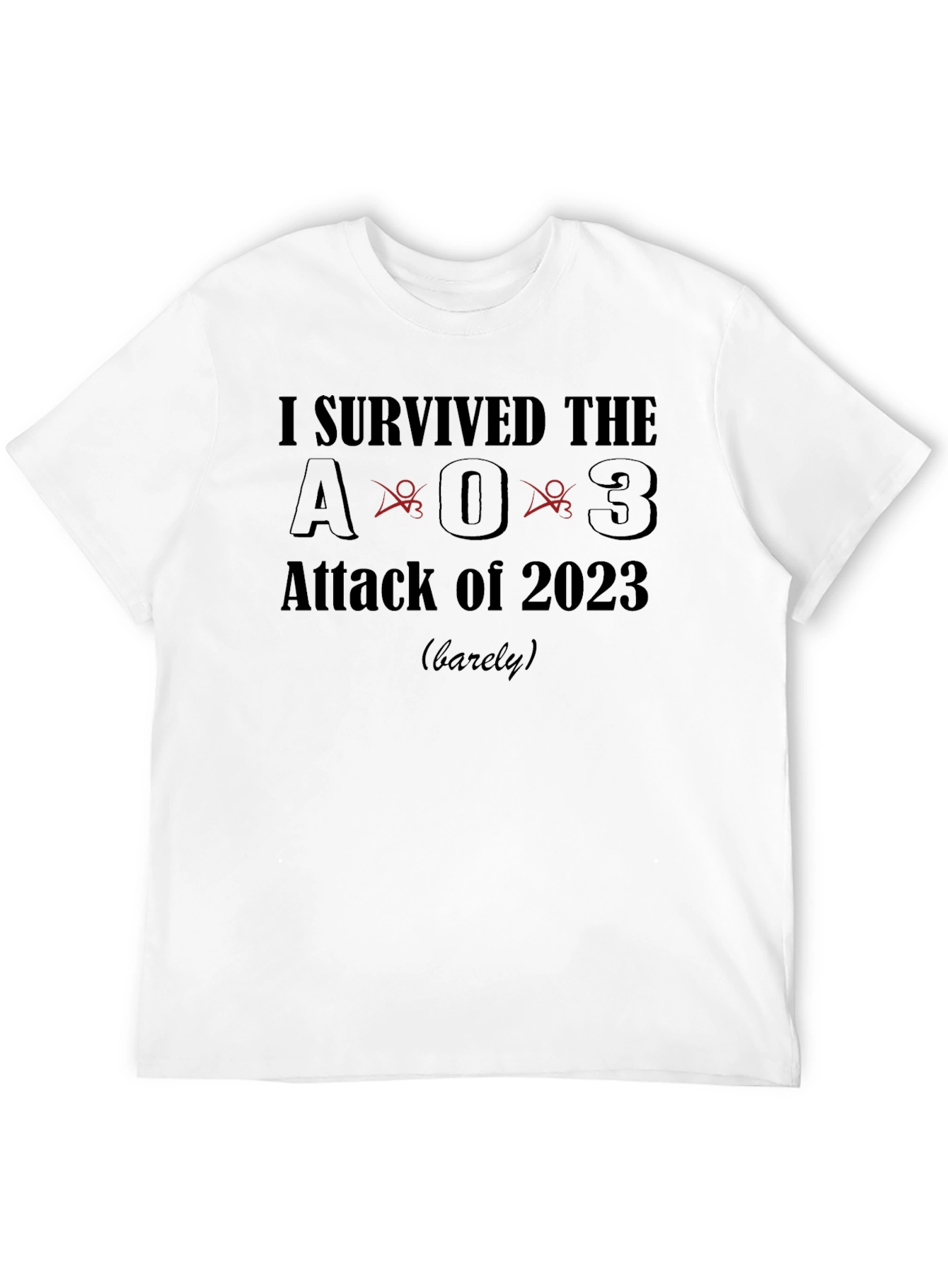 I Survived the AO3 Attack of 2023 T-Shirt