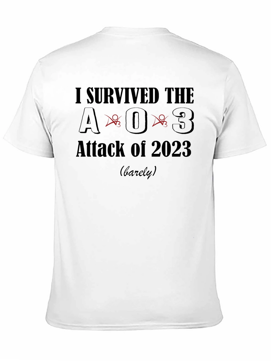 I Survived the AO3 Attack of 2023 T-Shirt