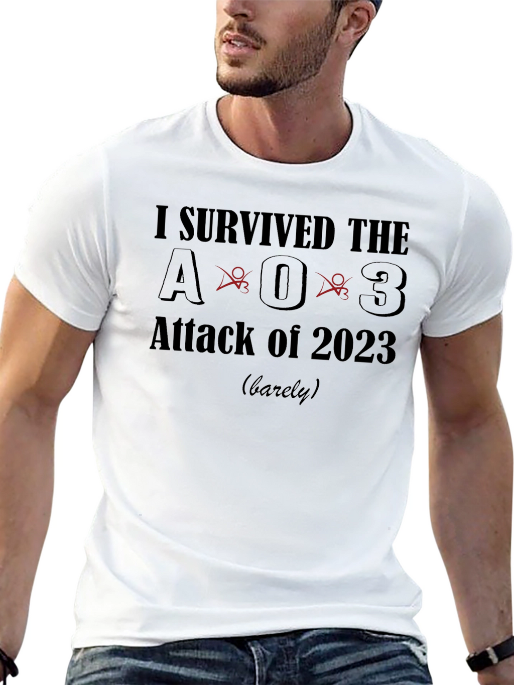 I Survived the AO3 Attack of 2023 T-Shirt