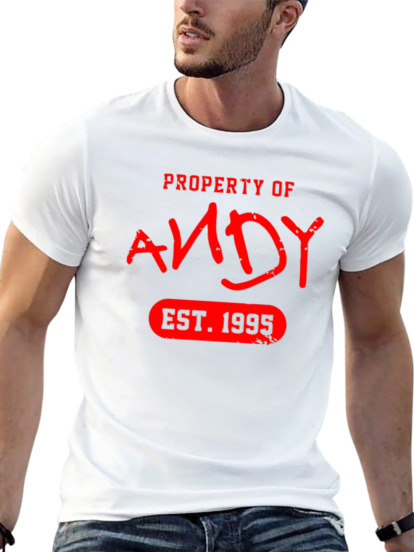 Property of Andy EST. 1995 T-Shirt