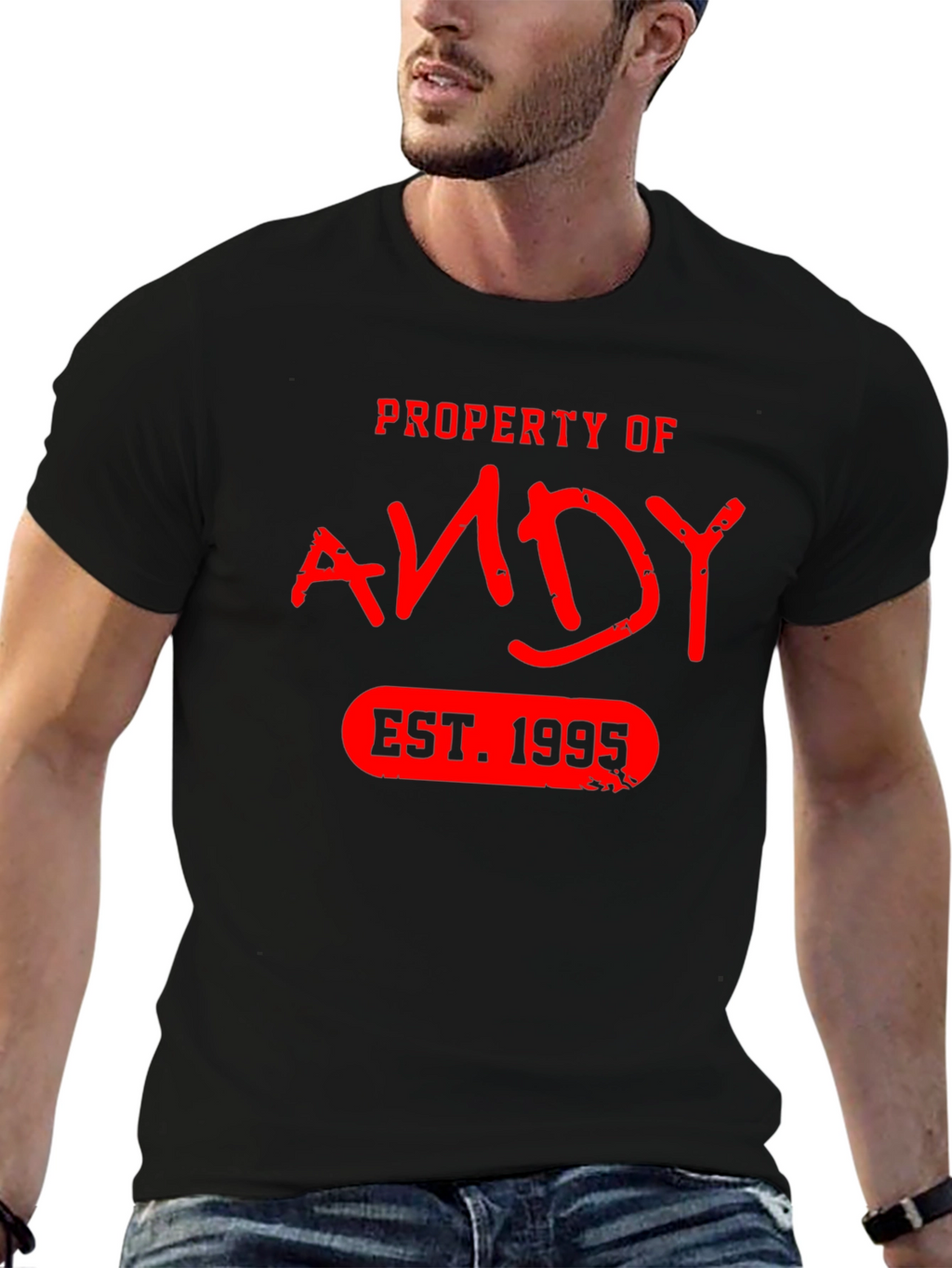 Property of Andy EST. 1995 T-Shirt
