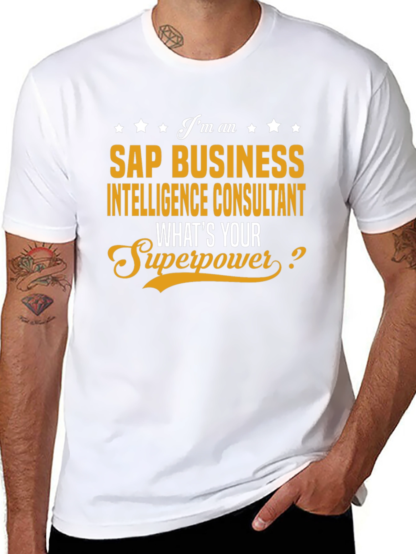 SAP Business Intelligence Consultant Superpower T-Shirt