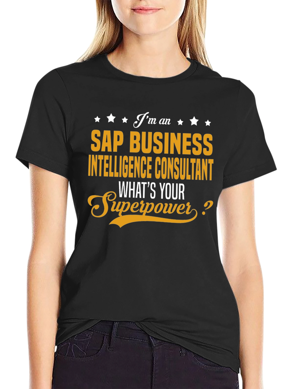 SAP Business Intelligence Consultant Superpower T-Shirt