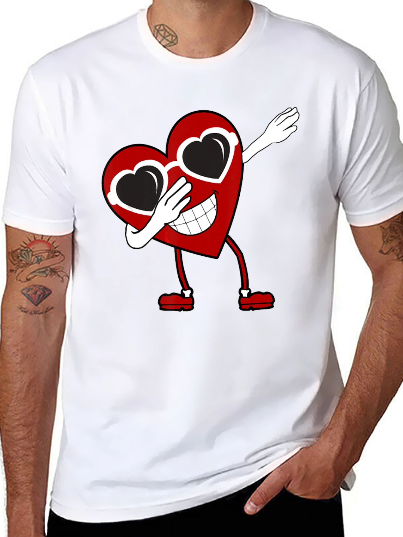 Dabbing Heart T-Shirt