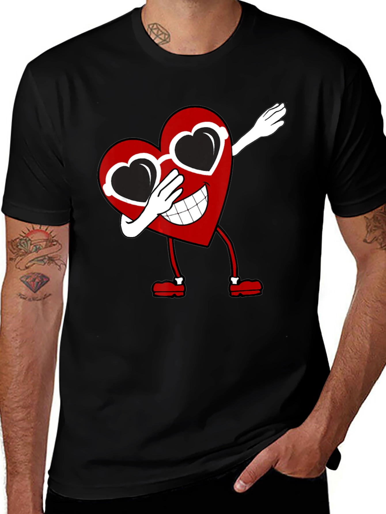 Dabbing Heart T-Shirt