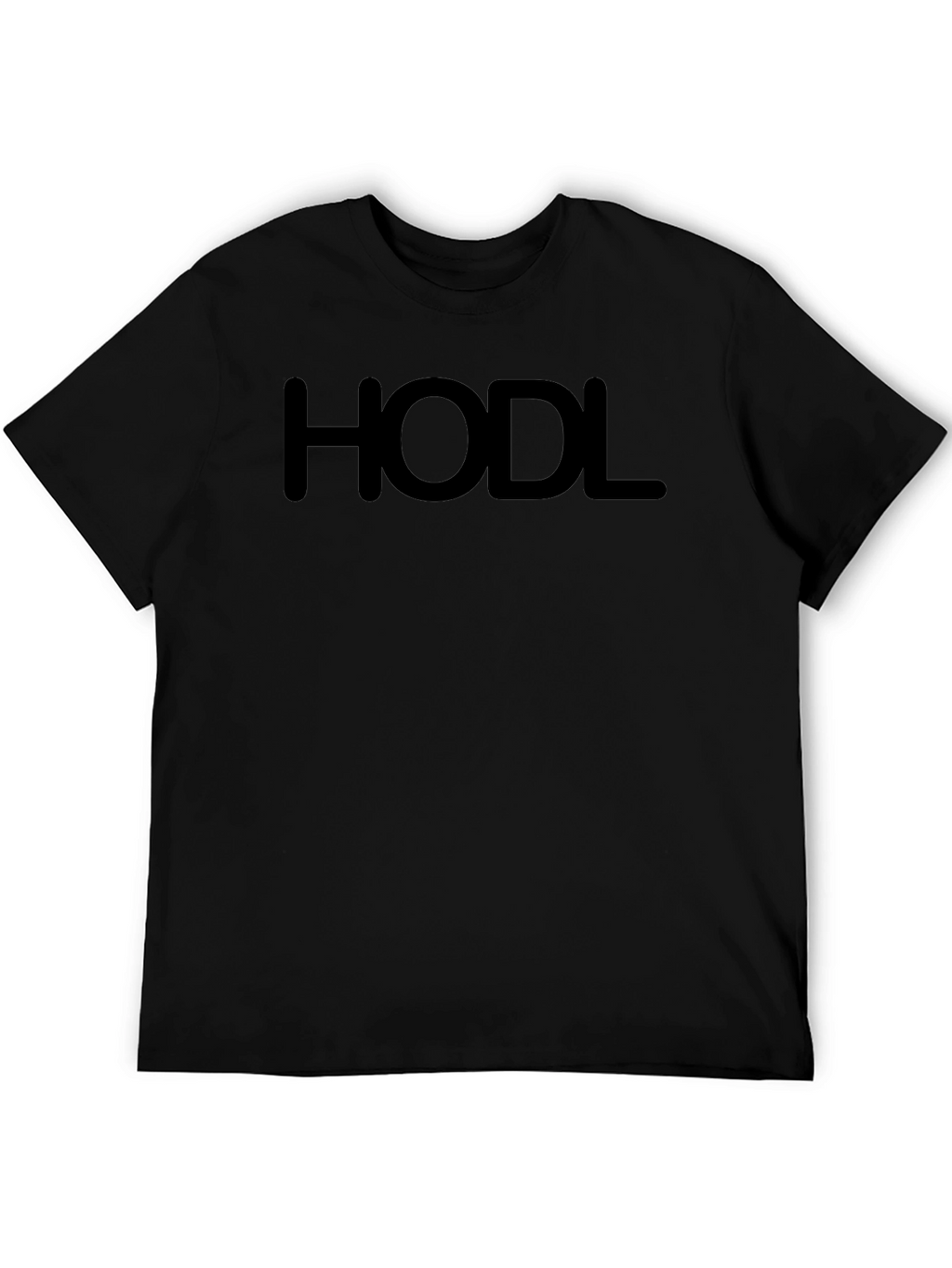 HODL Black Graphic Tee - Crypto Investor T-Shirt