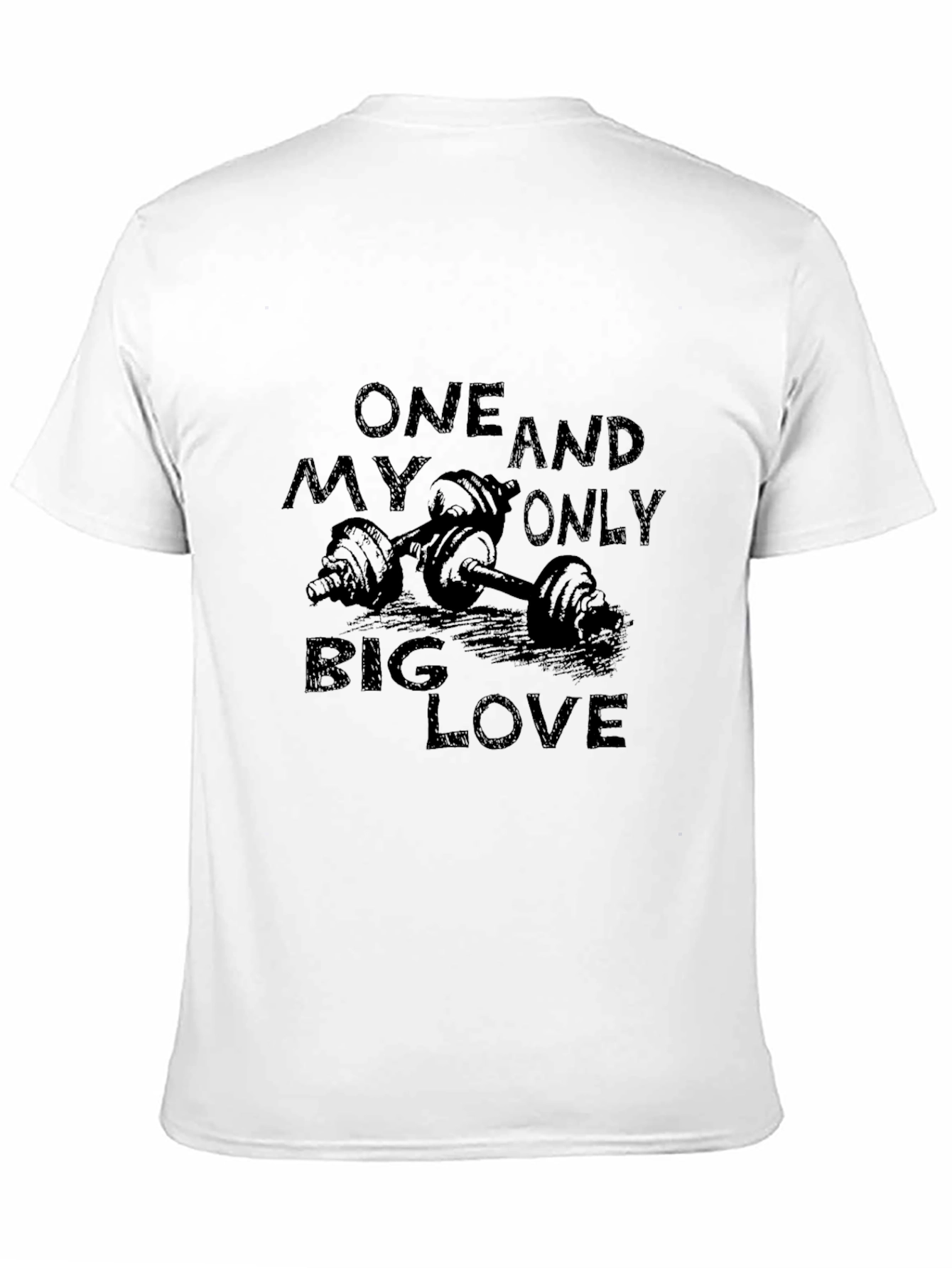 Weightlifting Graphic Tee - One and Only Big Love