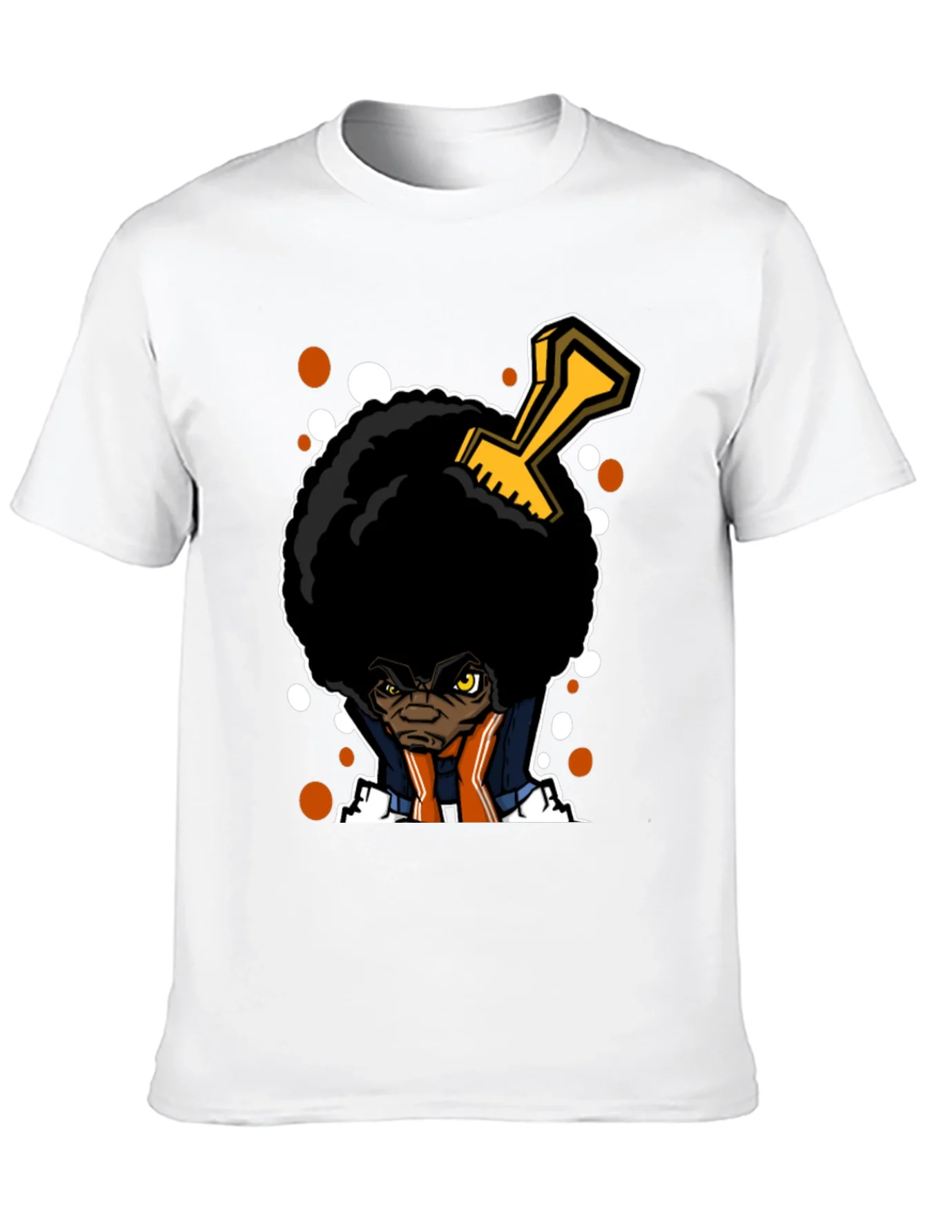 Afro Comb Graphic T-Shirt