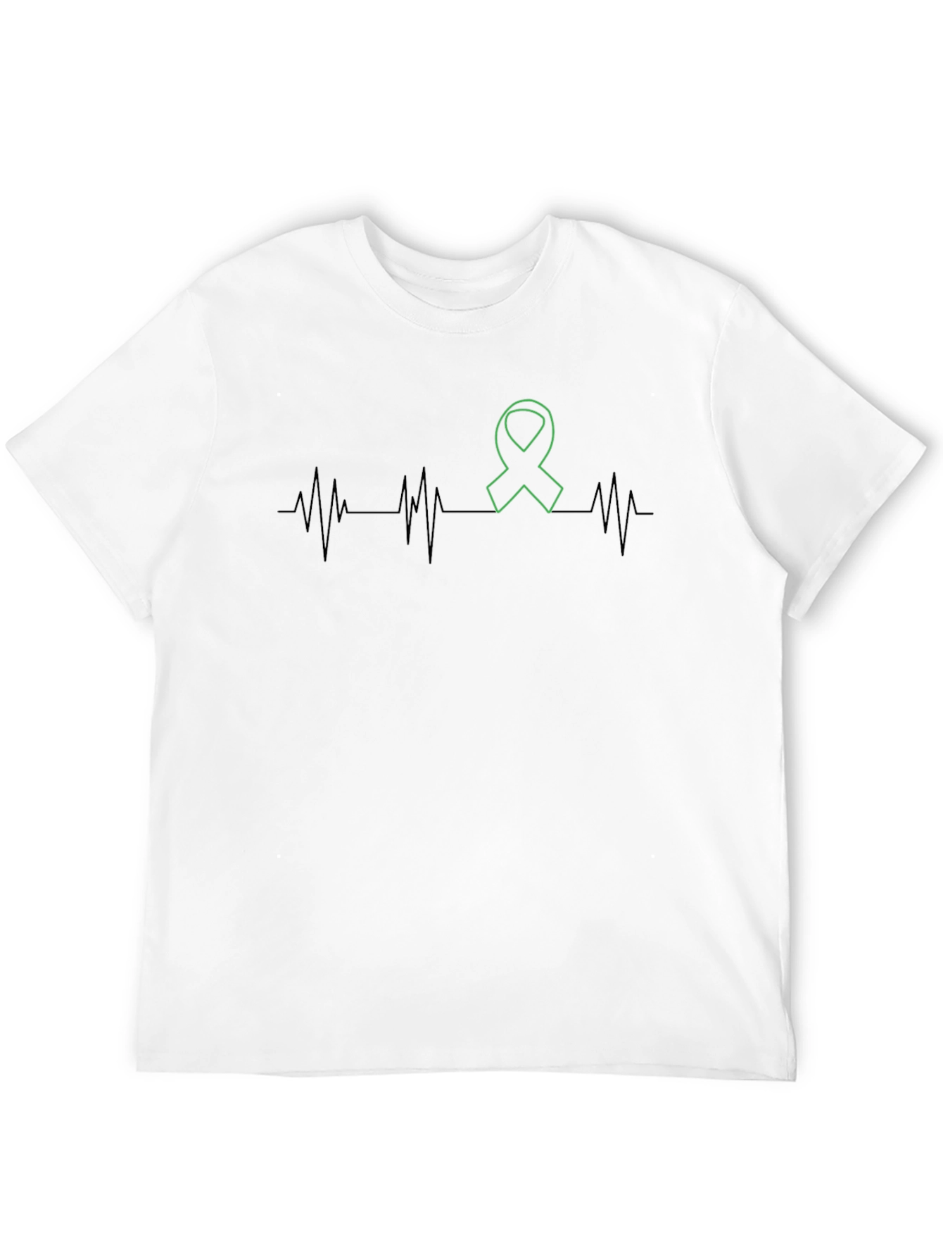 Green Ribbon Heartbeat T-Shirt