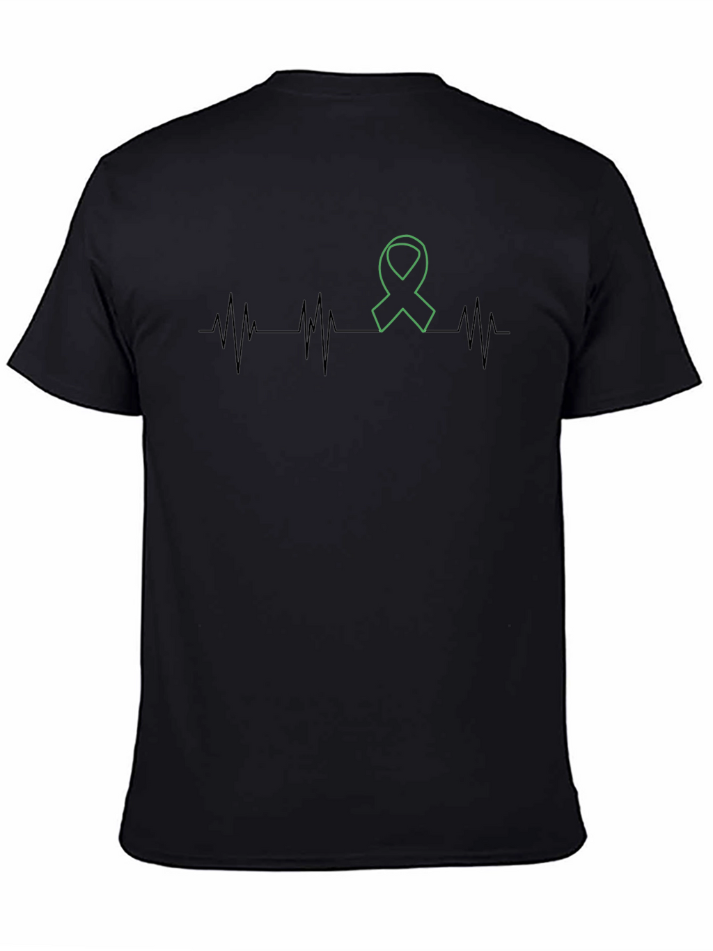 Green Ribbon Heartbeat T-Shirt