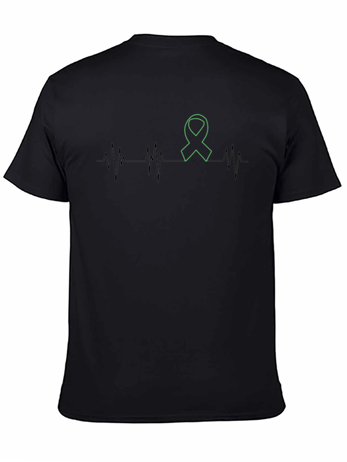 Green Ribbon Heartbeat T-Shirt