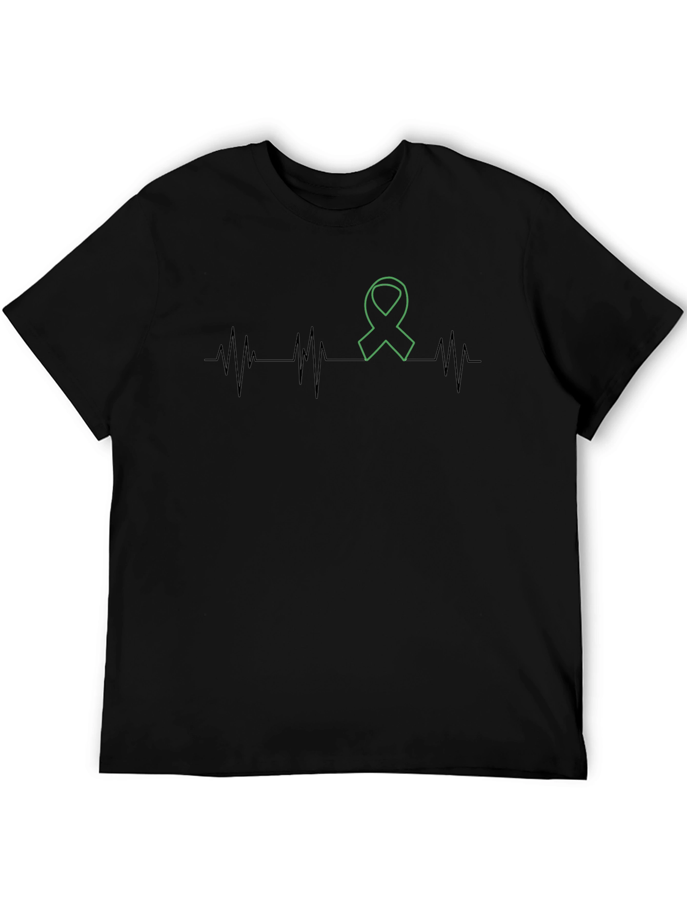 Green Ribbon Heartbeat T-Shirt