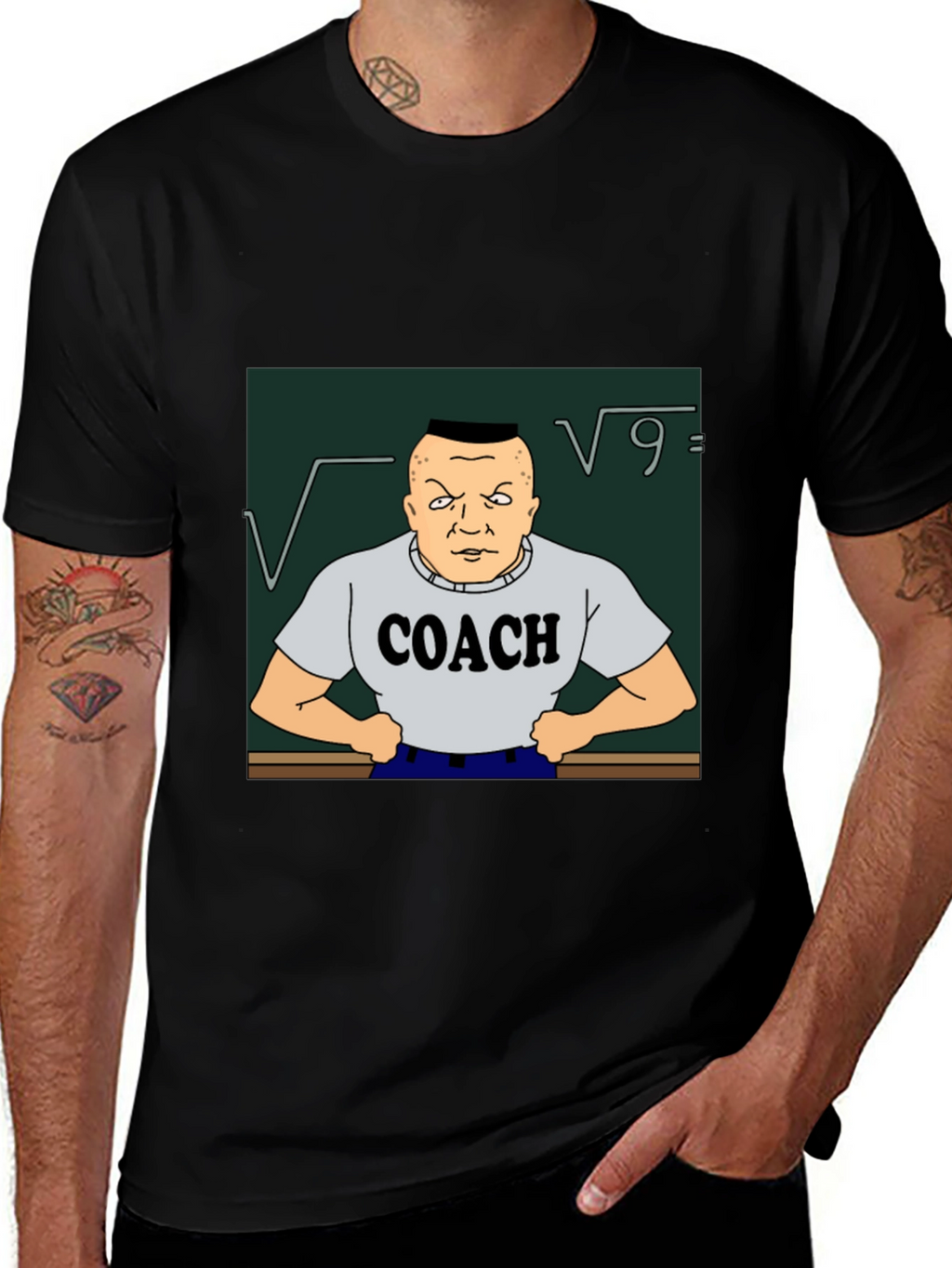 Coach Buzzcut T-Shirt - Beavis and Butt-Head Inspired Tee