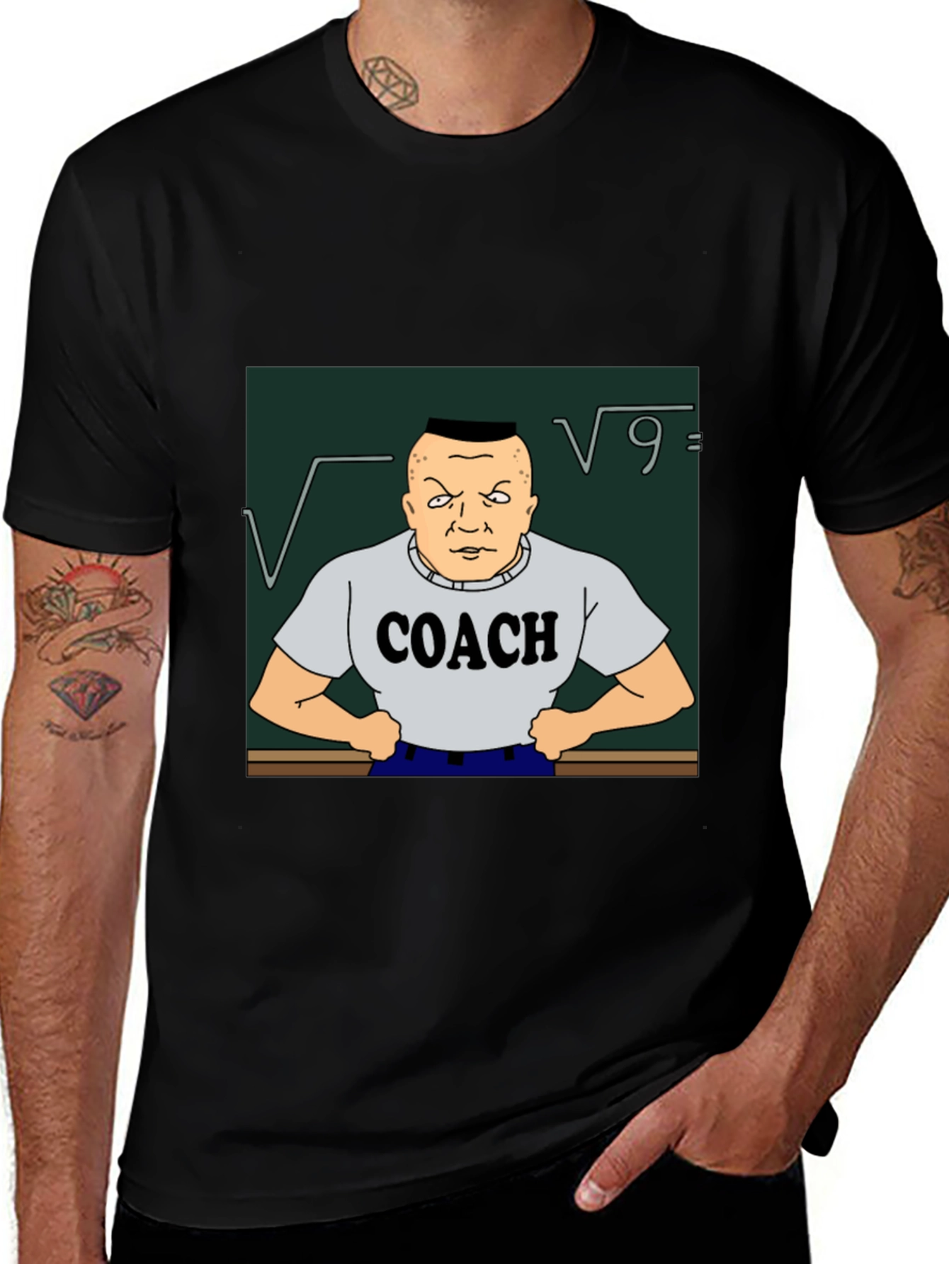 Coach Buzzcut T-Shirt - Beavis and Butt-Head Inspired Tee