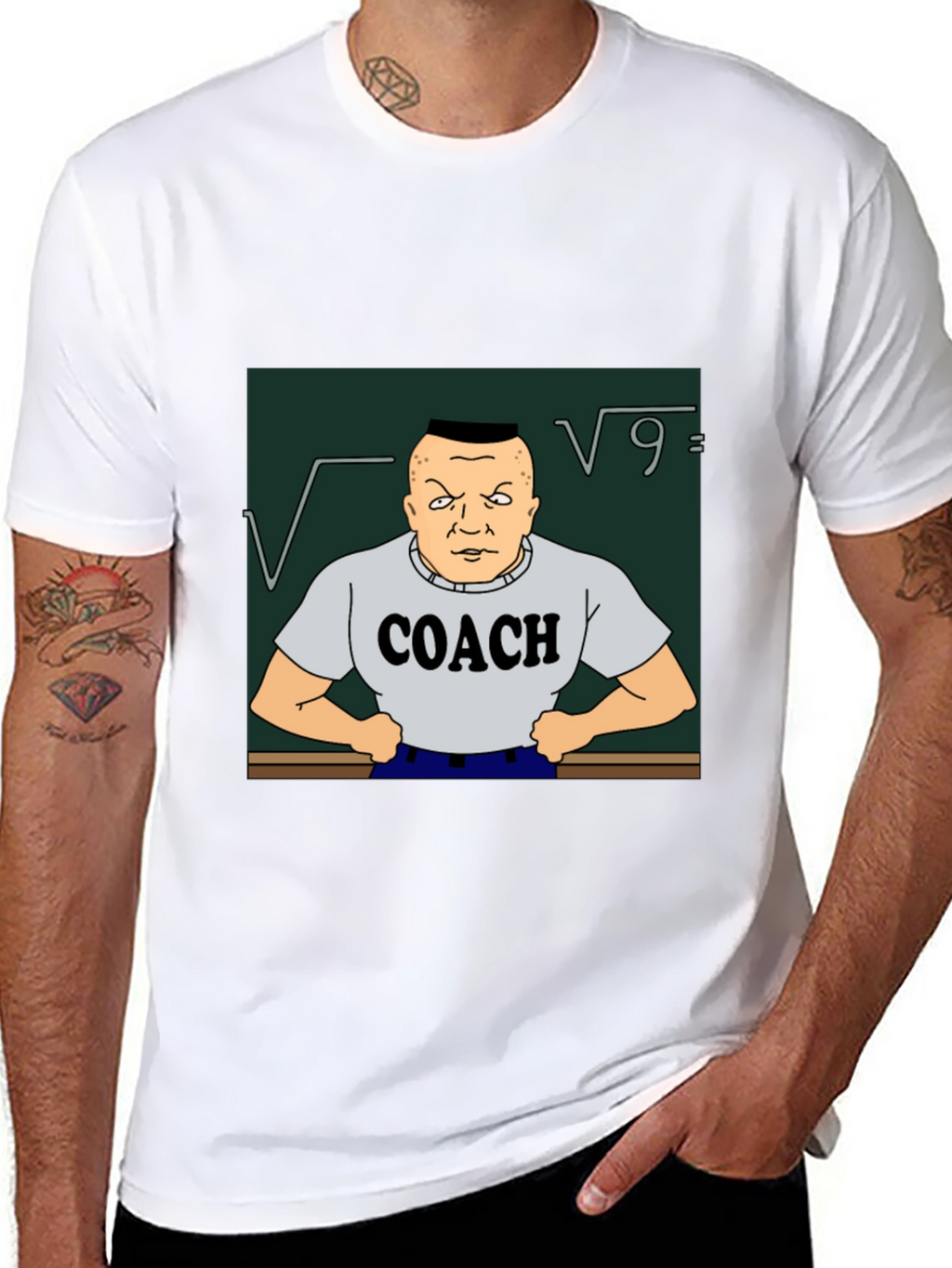 Coach Buzzcut T-Shirt - Beavis and Butt-Head Inspired Tee