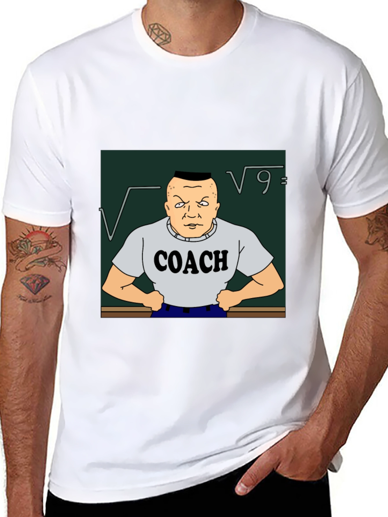 Coach Buzzcut T-Shirt - Beavis and Butt-Head Inspired Tee