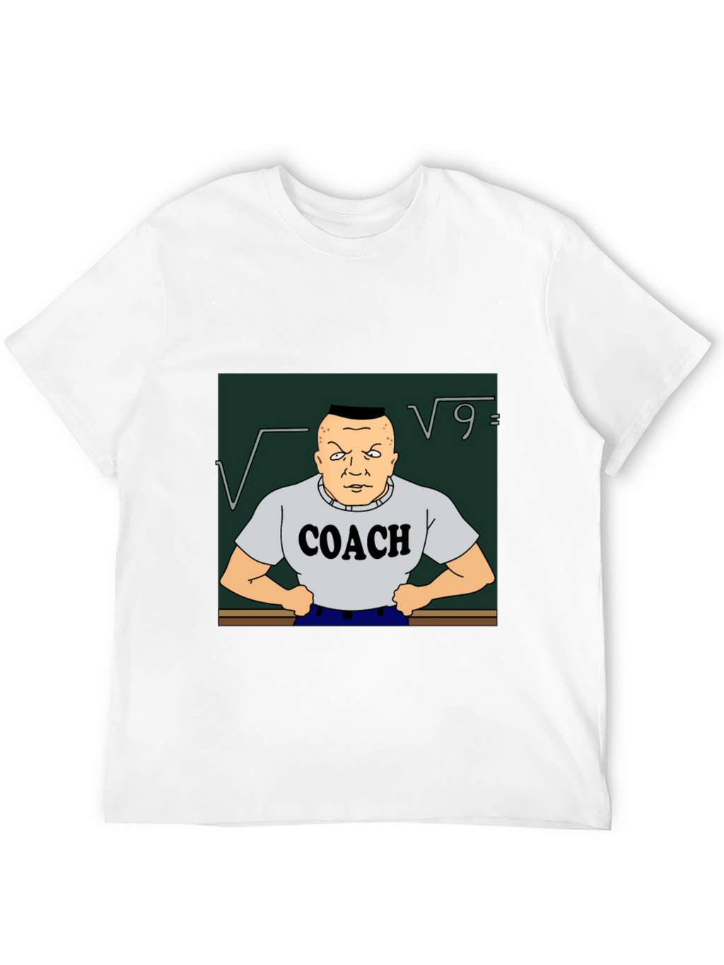 Coach Buzzcut T-Shirt - Beavis and Butt-Head Inspired Tee
