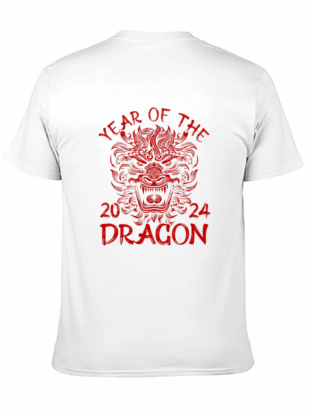 Year of the Dragon 2024 Black T-Shirt