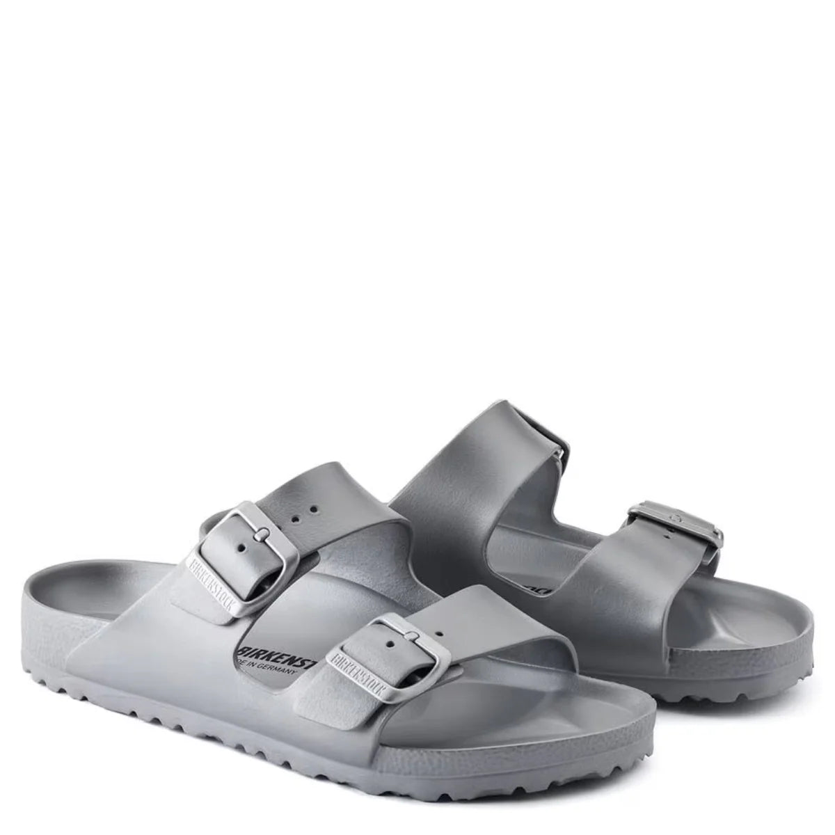 Birkenstock Women's Arizona EVA in Metallic Silver