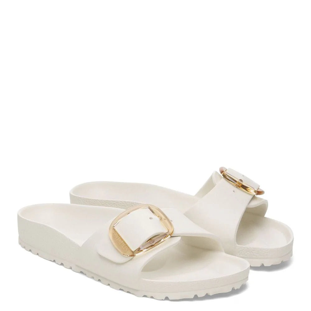 Birkenstock Women's Madrid Big Buckle EVA in Eggshell