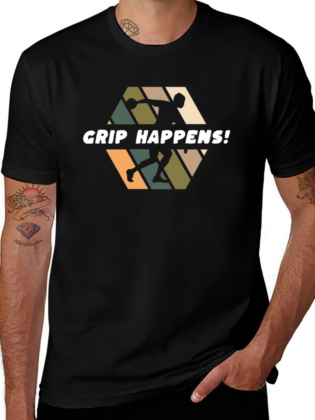 Grip Happens Bowling T-Shirt
