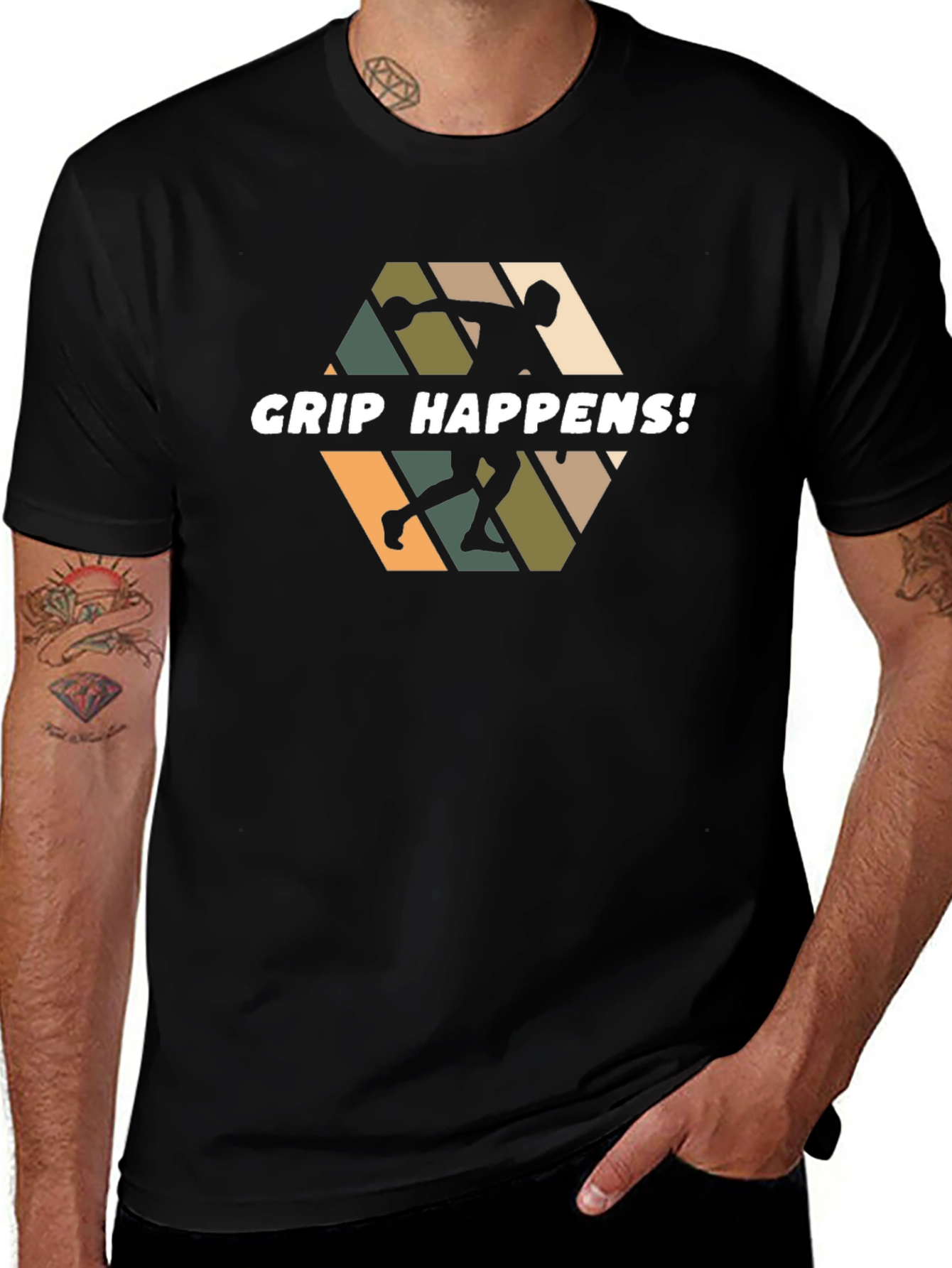 Grip Happens Bowling T-Shirt