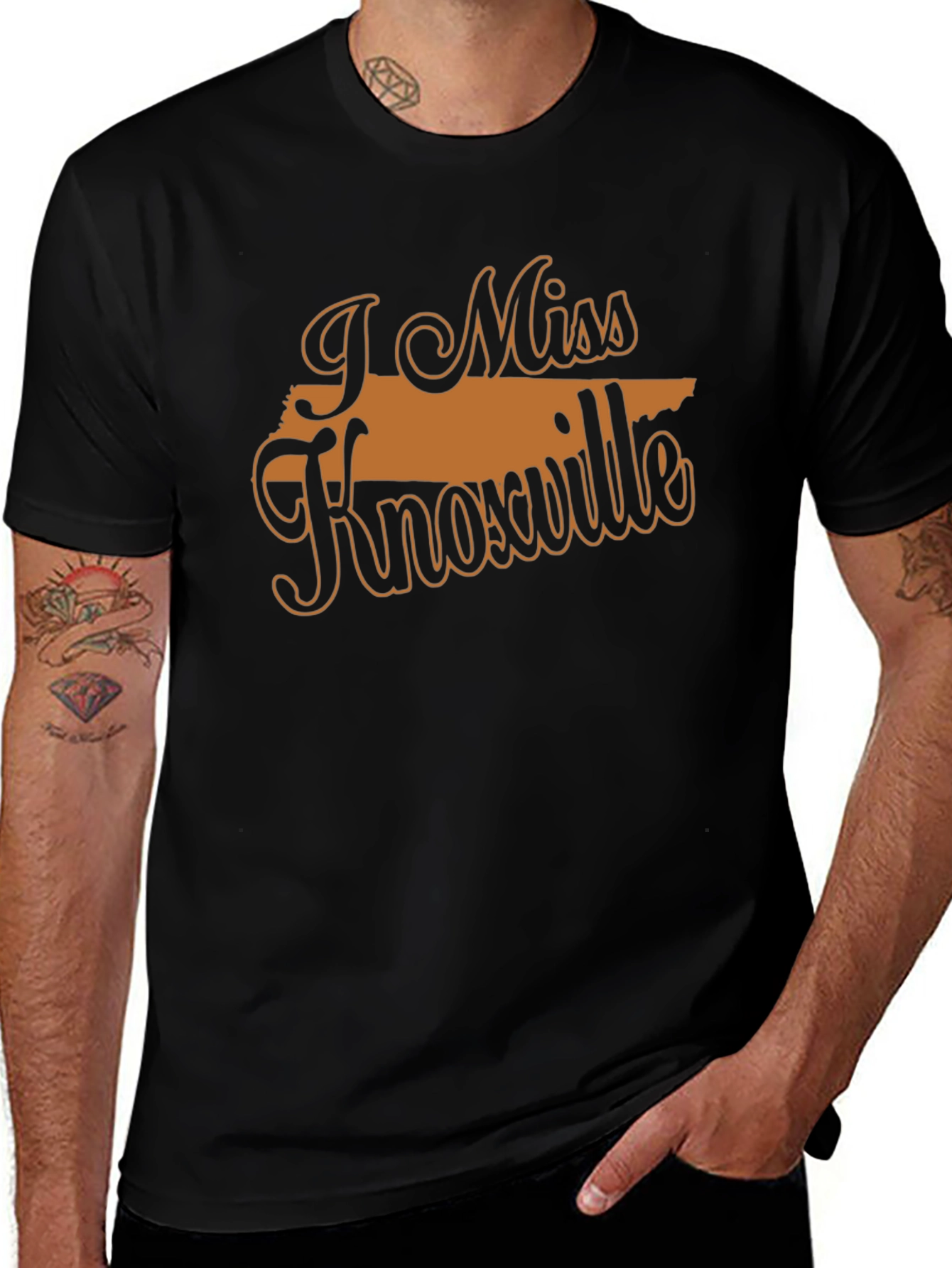 I Miss Knoxville Graphic Tee - Black
