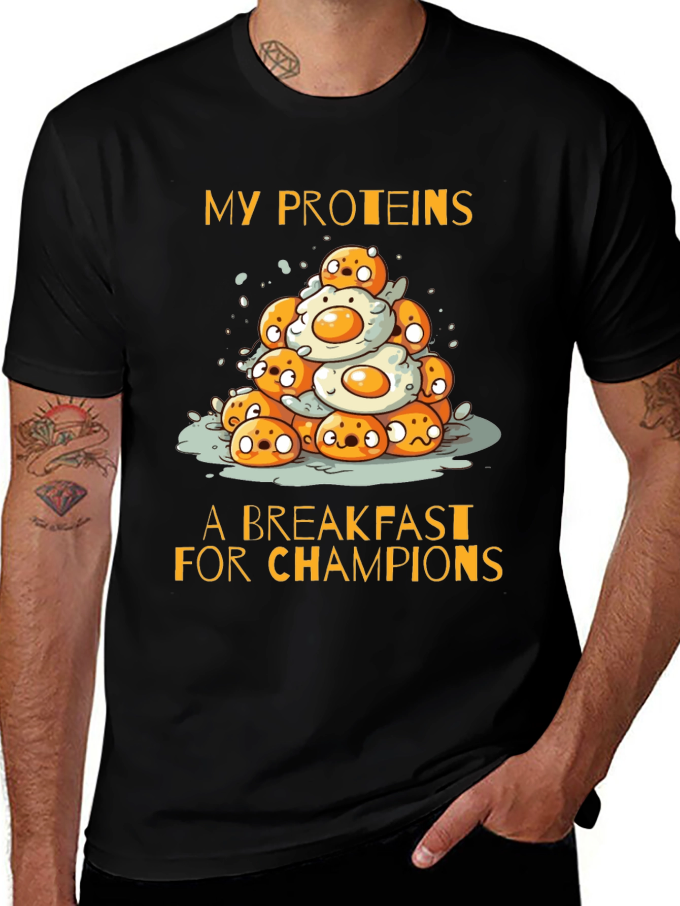 My Proteins: Breakfast Champion T-Shirt