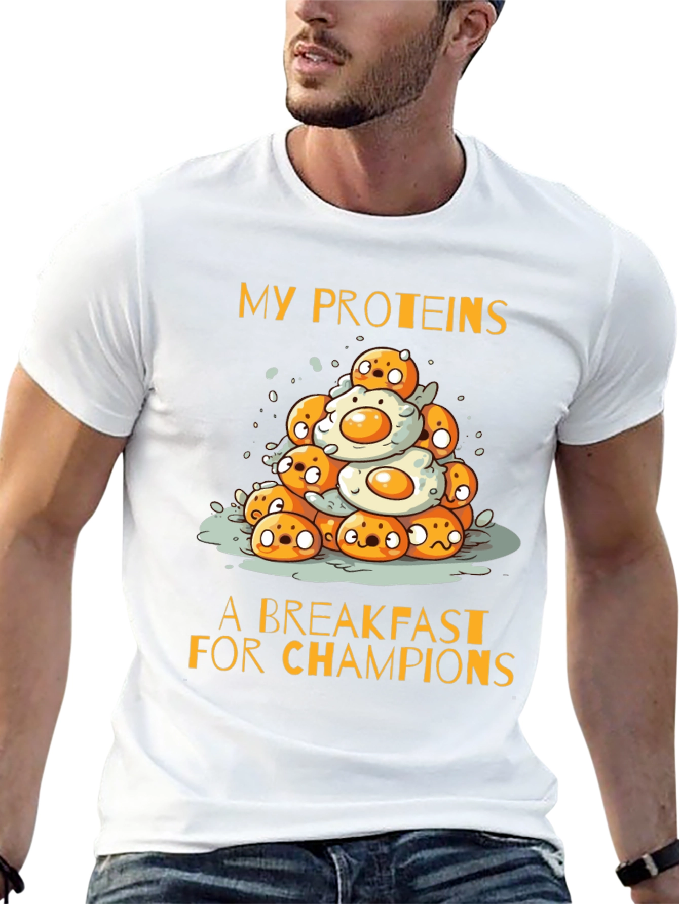 My Proteins: Breakfast Champion T-Shirt