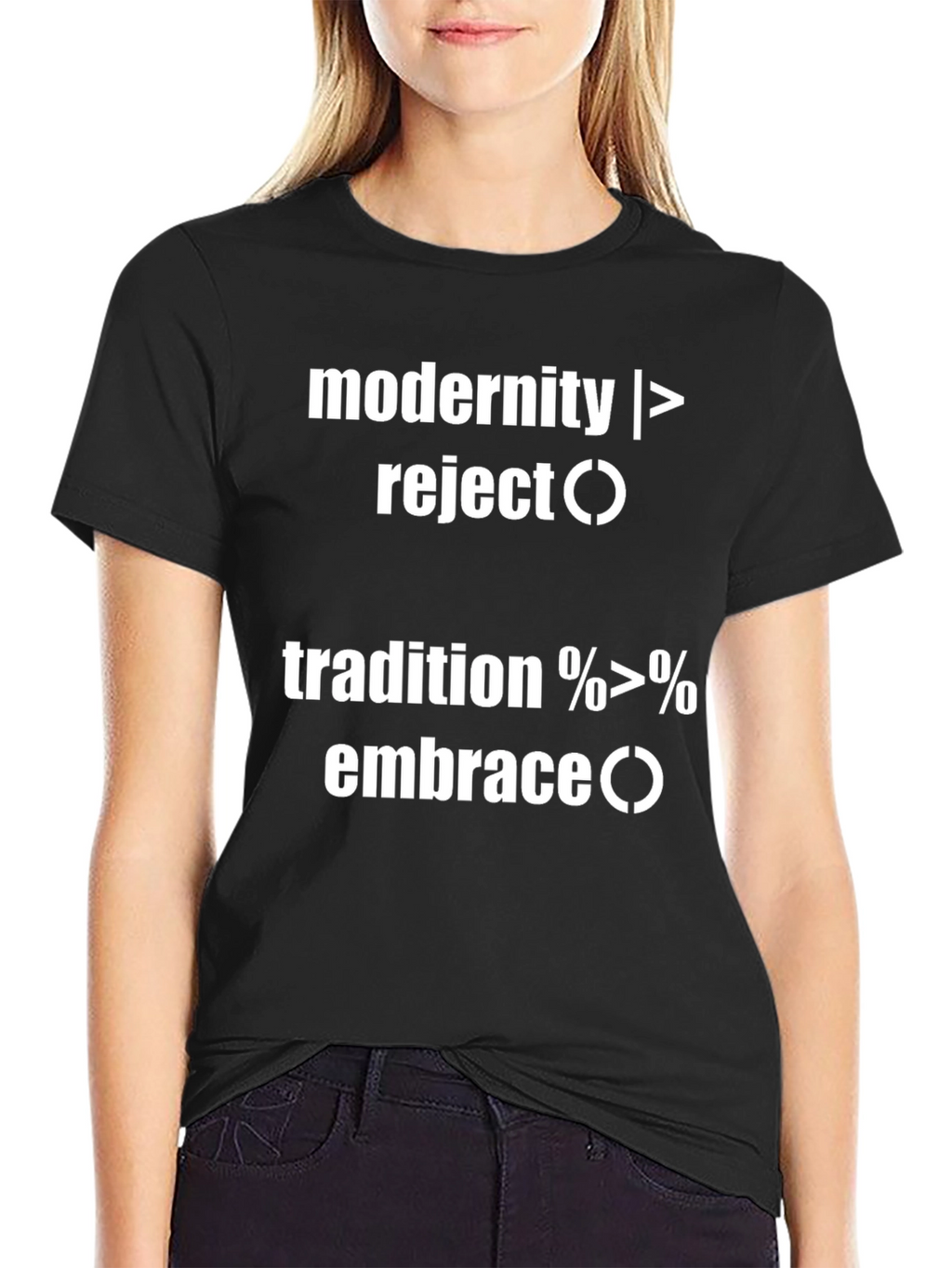 Modernity vs. Tradition Graphic Tee
